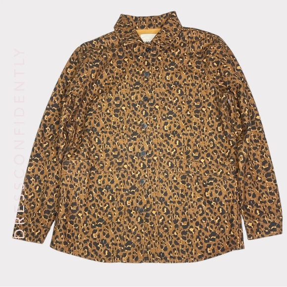 SÉZANE Will Jacket - Leopard - Picture 7 of 10